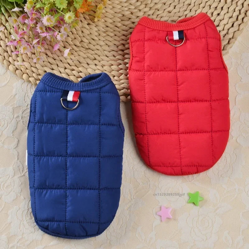 Winter Warm Dog Coat Jacket Windproof Dog Clothes for Small Dogs Padded Clothing Chihuahua Clothes Pet Supplies