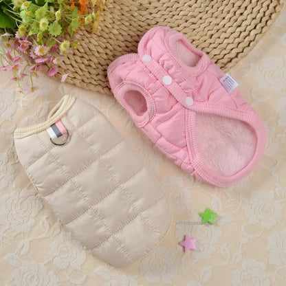 Winter Warm Dog Coat Jacket Windproof Dog Clothes for Small Dogs Padded Clothing Chihuahua Clothes Pet Supplies
