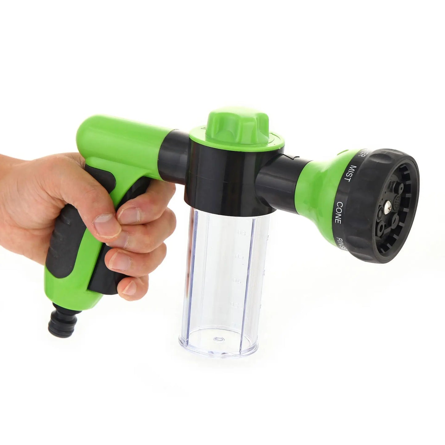 Dog Shower Sprayer 8 in 1 Pet Bath Cleaning Dog Shower Gun High-Pressure Hose Nozzle Foam Garden Car Animal Dog Wash Tool