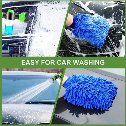 Dog Shower Sprayer 8 in 1 Pet Bath Cleaning Dog Shower Gun High-Pressure Hose Nozzle Foam Garden Car Animal Dog Wash Tool